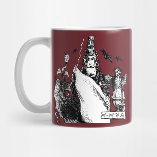 Demonic Predictor Of The Future By Magical Means Cut Out Mug